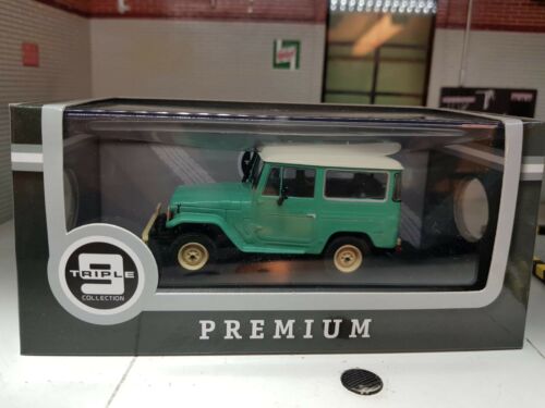 Toyota Land Cruiser J40 1967 Green Bandeirante Triple 9 1:43