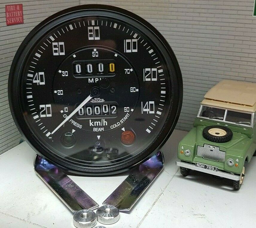 Land Rover Speedo KPH Series 2a 3 Jaeger Smiths & Trip SWB 6.00 OEM PRC2605 KmPH