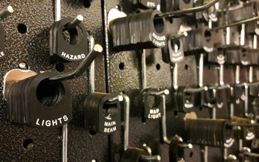 Lucas Durite Toggle Switch Tags Classic Car, Boat & Land Rover I-M 14mm