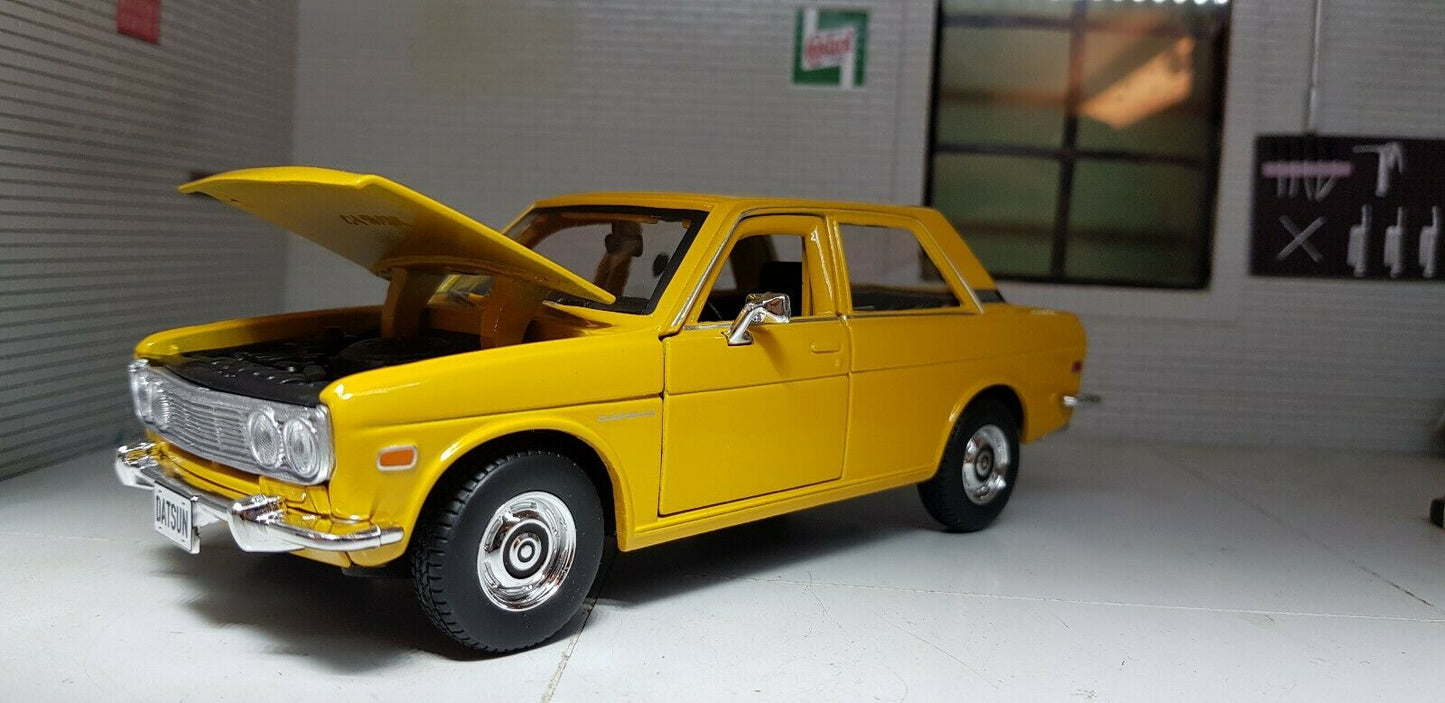 Datsun 510 1971 Jaune 31518 Maisto 1:24