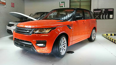 Range Rover Sport Orange SDV6 V8 5.0 2015 Welly 1:24