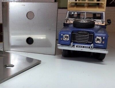 Land Rover Series 1 86 88 107 109 2 2a 3 Stainless Exhaust Strap Packing Plate x2