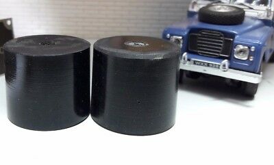 Land Rover Series 2 2a Bulkhead Door Check Rod Strap Buffer Stops 306471 x2