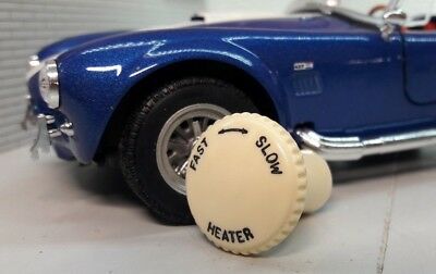 Lucas Repro Dash Smiths Heater Control Rheostat Knob Ivory Classic