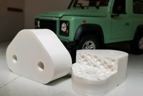 Land Rover Defender MUC7809 90 110 Heavy Duty Door Striker Spacers x2