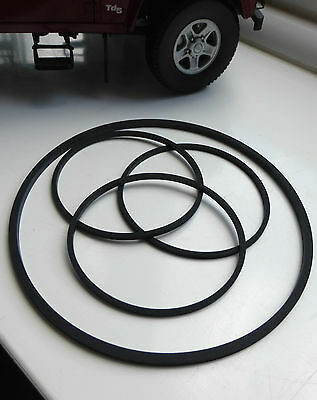 Land Rover Defender 90 110 V8 TD5 300TDi Dash Instrument Gauge Rubber Seal Set