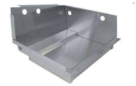 Aluminium Seatbox Toolbox Battery Locker Tray Panel Land Rover Defender 90 110