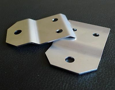 Exhaust Hanger Bracket Plates 239710 Stainless A2 for Land Rover Series 2a S3