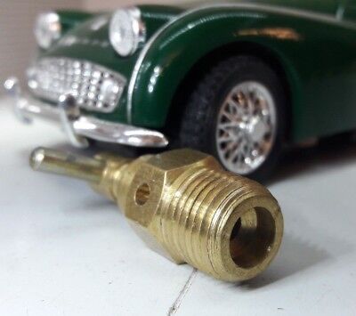 Classic Car Radiator & Engine Block Drain Tap Brass 1/4" BSP thread