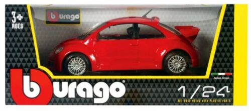 Volkswagen VW 2001 Beetle RSi Red 3.2 VR6 22115 Bburago 1:24