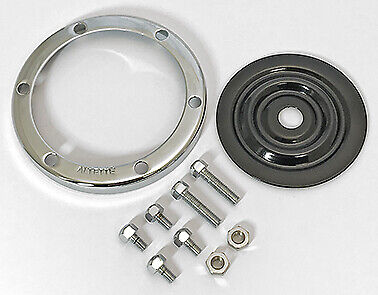 Land Rover Series 1 80 86 88 1953-54 Lucas Altette Horn Chrome Bezel & Nuts Kit