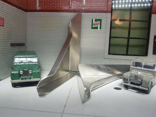 Land Rover Series 2 88 109 Rear Body Tub Underneath Corner Stiffener Brackets x2