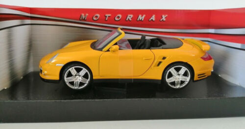 Porsche 2011 911 Turbo 997 Cabriolet 73348 Motormax 1:24