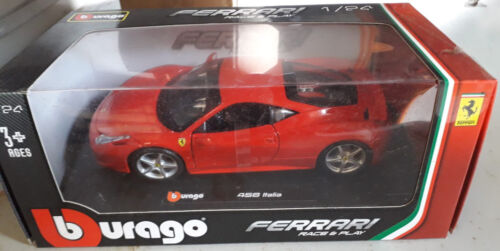 Ferrari 458 Italia F142 Red Bburago 26003 1:24