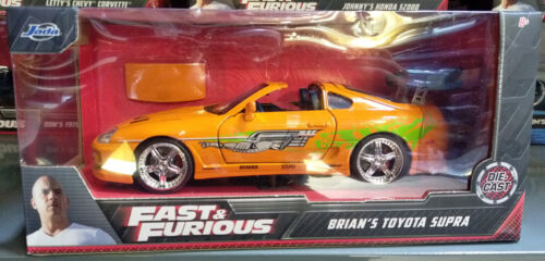 Toyota 1995 Supra Brian Fast And Furious Jada 1:24