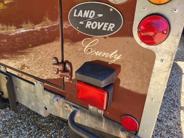 Land Rover Series 3 1980 County 88 109 Protection de tampon de porte arrière MRC8301