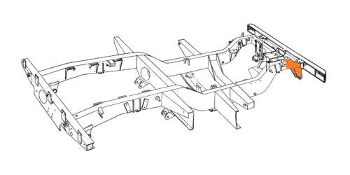 Land Rover Series 2 2a 3 Front Dumb Iron SWB Left/Right