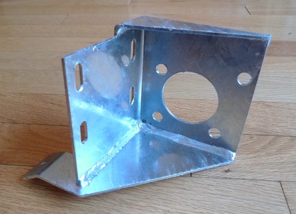 Land Rover Series 2a Steering Box Bulkhead Bracket 504276