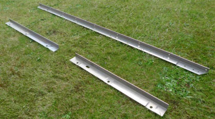 Land Rover Series 2 / 3 Seat Box Repair Rails Left/Right/Rear