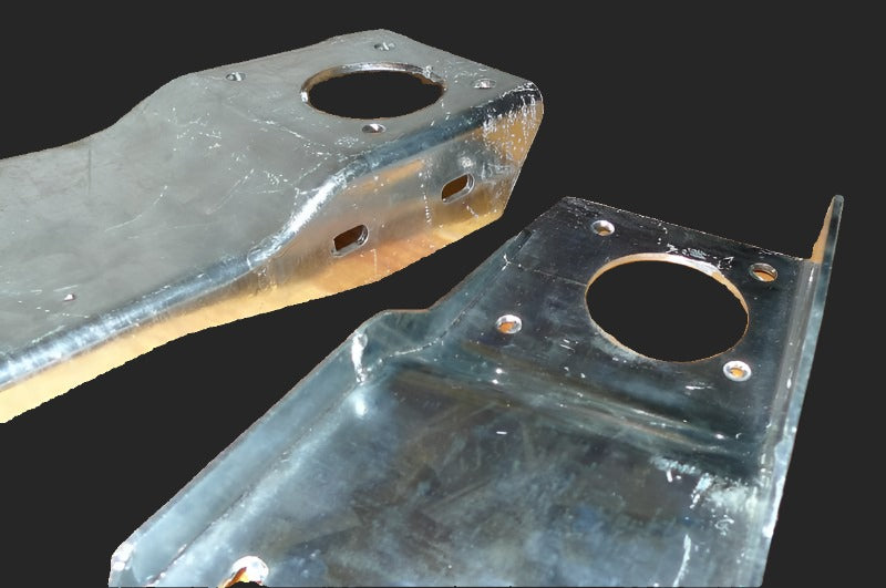 Supports de cloison galvanisés 1954-58 S1 Land Rover Series One 86 88 107 SWB LWB