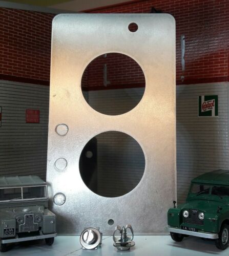 Auxiliary Twin Gauge Instrument Dash Panel 530012 for Land Rover Series 1 2 2a (Left/Right)