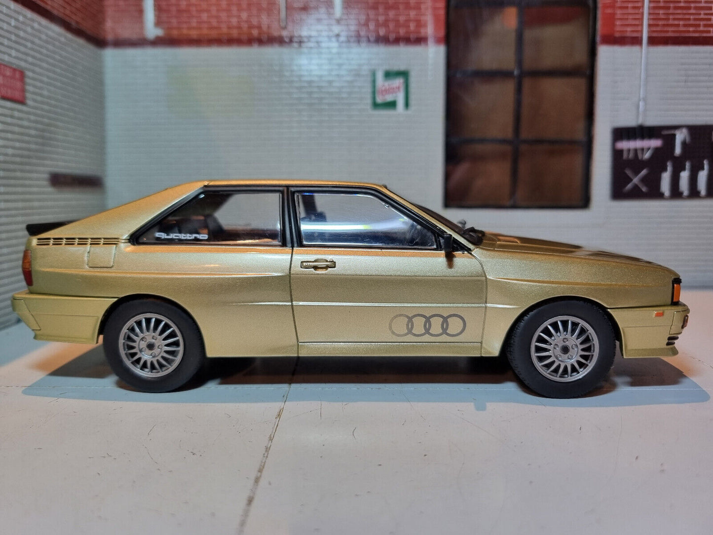 Audi 1981 Quattro 134126 Boîte blanche 1:24