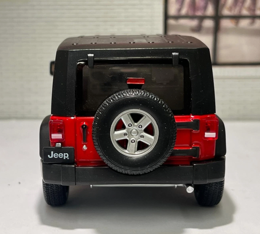 Jeep 2007 Rubicon Wrangler 22489 Welly 1:24 (Roof On or Off)