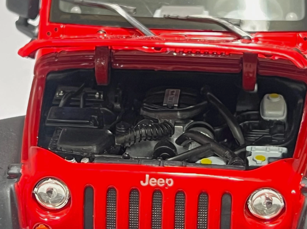 Jeep 2007 Rubicon Wrangler 22489 Welly 1:24 (Roof On or Off)