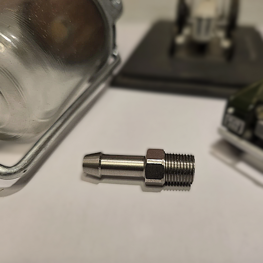 Massey Ferguson Tractor Fuel Sediment Filter Nipple Hose Adapter for 235682 AC Type