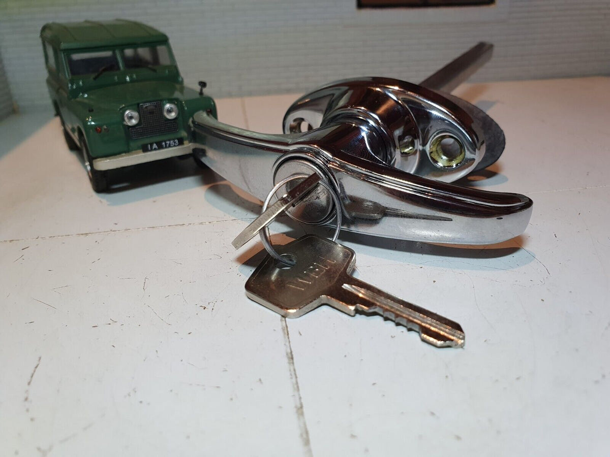 Range Rover Classic Installing Rear Handle Land Rover Series 2, 2a, 3 Catflap Rear Tailgate Handle Hardtop 306461 ...