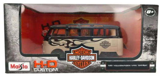 Volkswagen T1 Samba Custom Harley Davidson 32192 Maisto 1:24