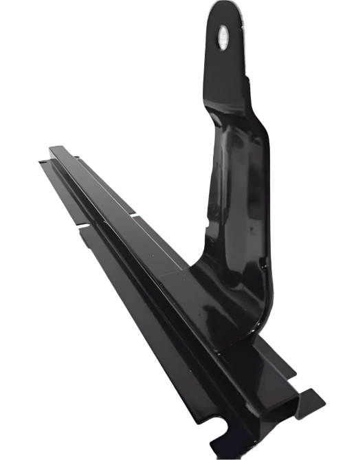 A Land Rover Series Seat Mounting Bracket in Black.