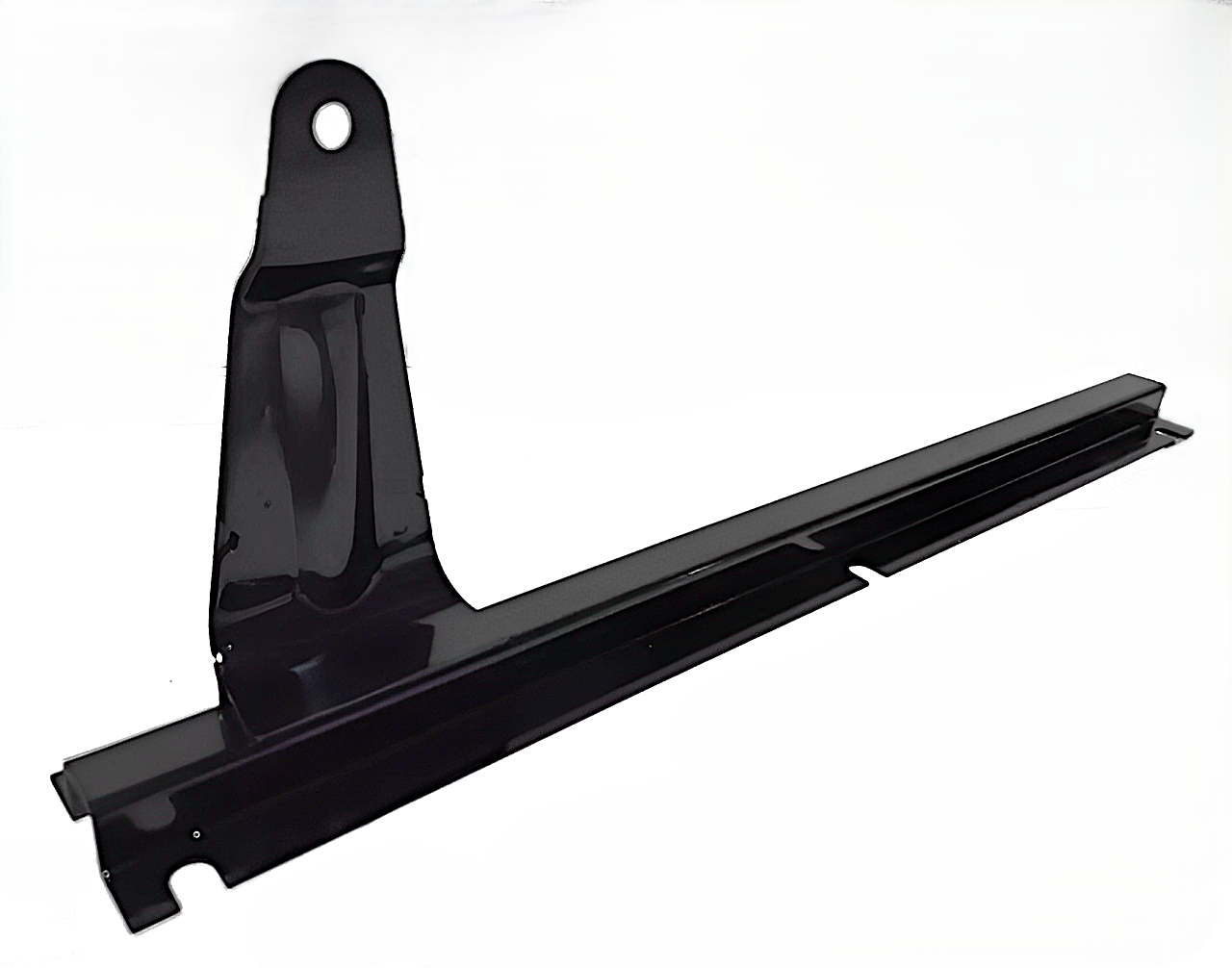 A Land Rover Series Seat Mounting Bracket in Black.