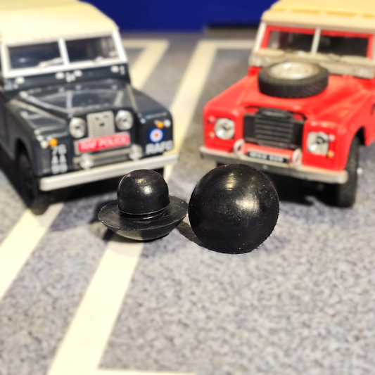 Land Rover Series 2 2a 3 Rubber Moving Seat Base Grommet Plugs 331083 x2