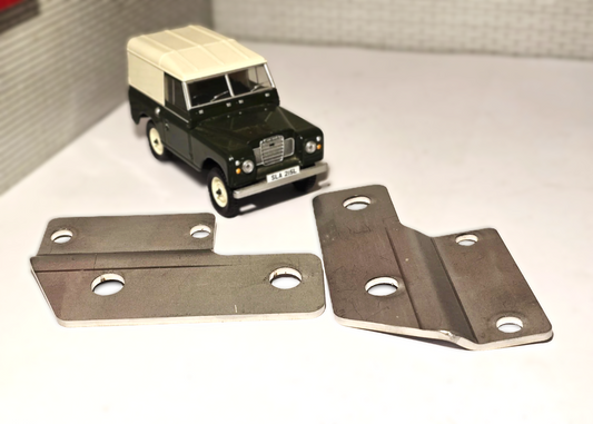 Land Rover Early Series 3 Door Mounted Wing Mirror Bracket ONLY 347704 347705