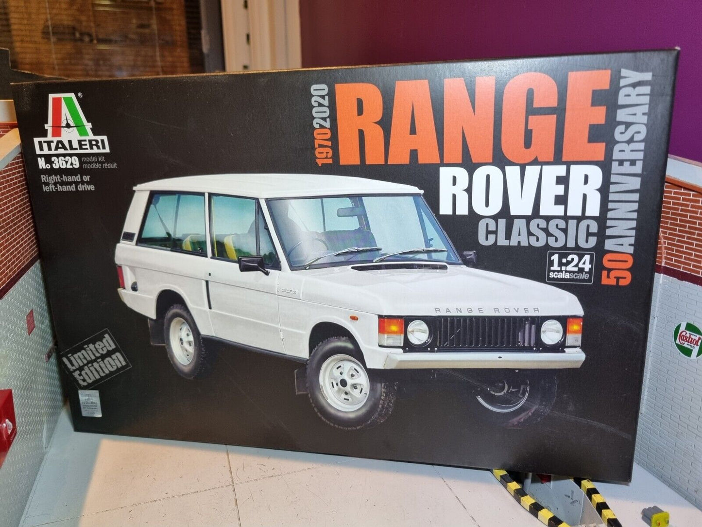 Range Rover Classic 50 LHD/RHD 3629 Italeri Modellbausatz 1:24