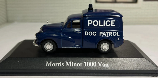 Morris 1975 Minor 1000 British Police Dog Van 1:43