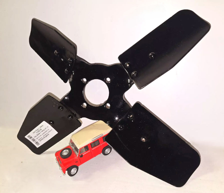 Land Rover Fan Land Rover Series 2 2a 3 2.25 Petrol & Diesel Radiator Fan 512018 ...