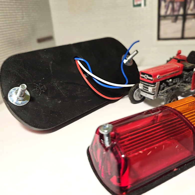 Classic Tractor Butler Type Combination Rear Lights - Massey, Nuffield, Leyland, David Brown, Case