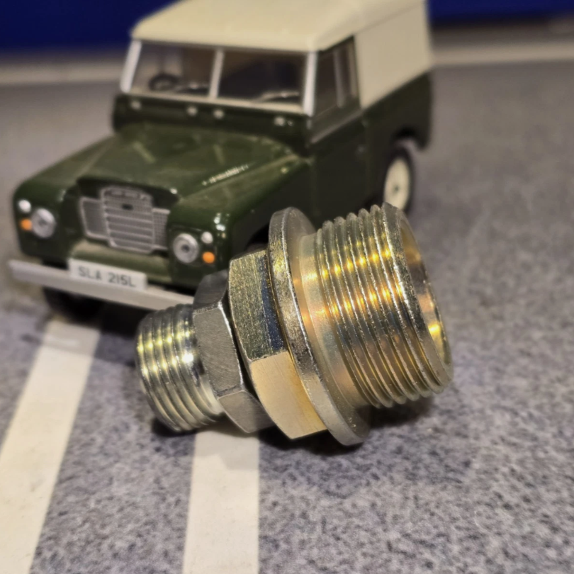 Land Rover Series 2a 3 Diesel Smiths Capillary Temperature Gauge Sender Adapter