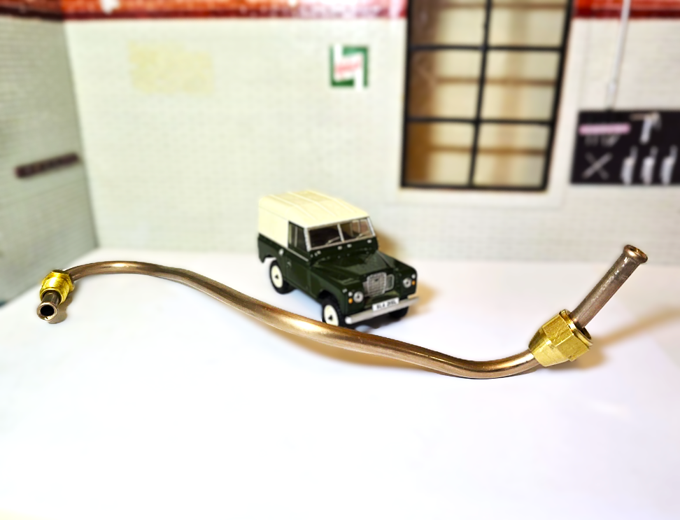 Land Rover Series 2a & 3 Clutch Master Cylinder to Flexi Hose Pipe 577687 1969-1980