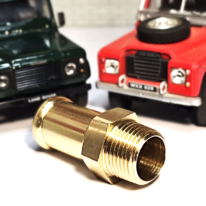 Land Rover 624091 Heater Pipe Union 3/8 BSP