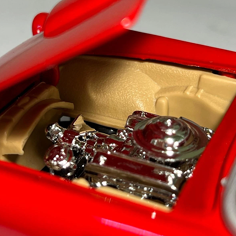 Ford Thunderbird 1956 Cabrio – Oldtimer Modellauto 1:24, Türen & Motorhaube öffnen