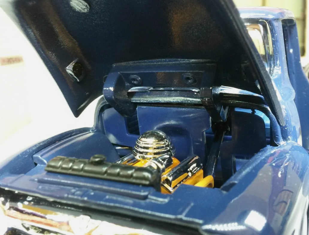 Ford 1956 F100 Pickup Motormax 732357 1:24 (Blue/Red/White)