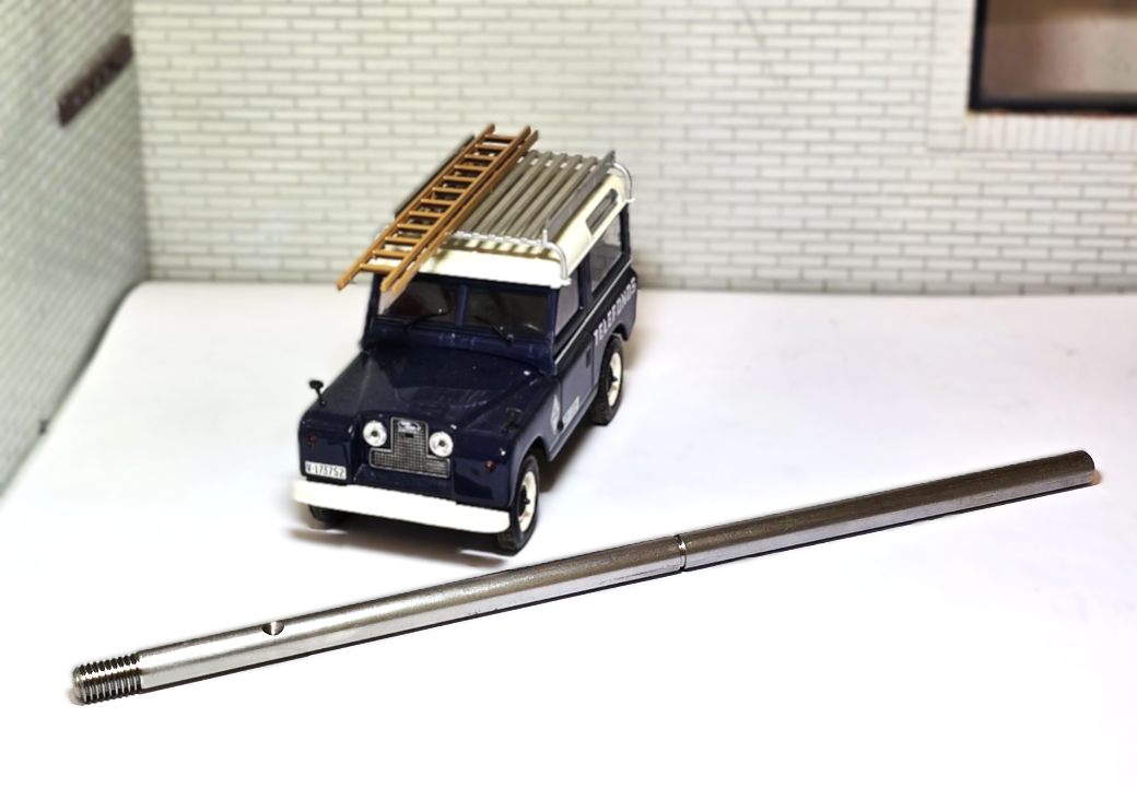 Lucas Type FW2 Wiper Motor Spindle Stainless