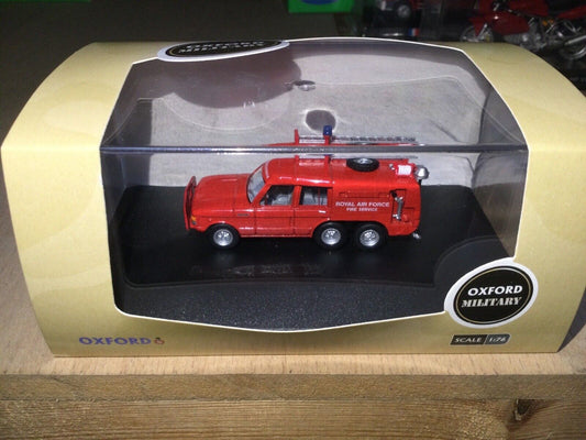 Range Rover Fire Engine TACR2 RAF St Mawgan Airport Airfield Rescue 76TAC006 Oxford Diecast 1:76