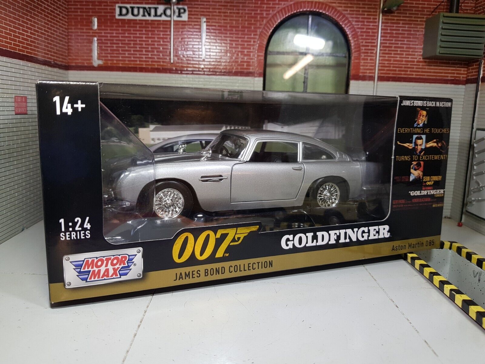 Aston Martin DB5 James Bond Collection Goldfinger Motormax 79857 1