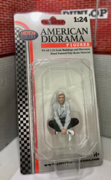 "Figure 24 Series 1" Hoodie AD-24704 American Diorama 1:24