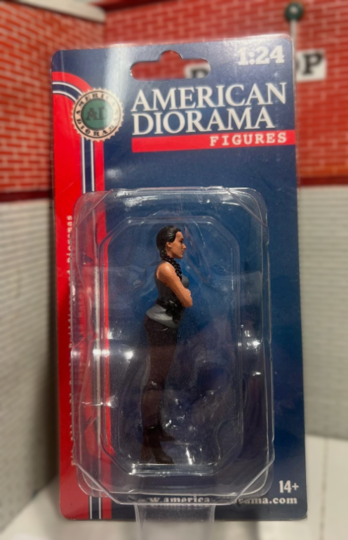 "Car Meet 3" AD-76432 American Diorama 1:24