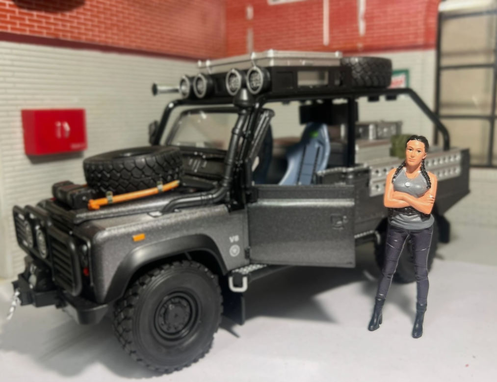 "Car Meet 3" AD-76432 American Diorama 1:24